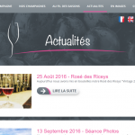 Page actualités